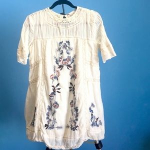Gorgeous Embroidered Free People Dress